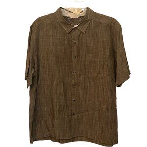 REI Short Sleeve‎ Collar Button Down Casual Dress Shirt Size XXL